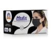 MASCARA DESCARTAVEL PRETA MEDIX COM 50