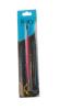 AFASTADOR CUTICULA KATY INOX CABO SILICONE ROSA 2 PONTAS 1 UNIDADE