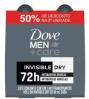 KIT DESODORANTE DOVE ROLLON INVISIBLE DRY 50ML 