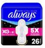 ABSORVENTE EXTRA ALWAYS XG SUAVE C/ABAS 26UN