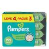 TOALHA UMEDECIDA PAMPERS ALOE VERA L4P3 48 UNIDADES
