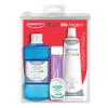 KIT 1 ESCOVA DE DENTE 1 FIO DENTAL 1 ANTISSEPTICO BUCAL E 1 GEL DENTAL POWEDENT