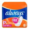 ABSORVENTE ALWAYS P SUAVE SEM ABAS 8 UNIDADES