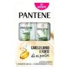 KIT SHAMPOO CONDICIONADOR PANTENE BAMBU 400ML 175ML