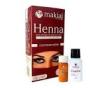 HENNA MAKIAJ PARA SOMBRACELHAS CASTANHO MÉDIO
