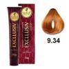TINTURA HASKELL EXCLLUSIV COLOR LOURO MUITO CLARO DOURADO ACOBREADO 9.34 