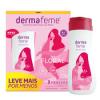 KIT SABONETE LIQUIDO DERMAFEME ÍNTIMO FLORAL 200ML