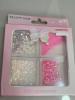 KIT BEAUTY NAIL DECORACOES PARA UNHAS DE GLITTER GS52