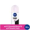 DESODORANTE ROLL ON NIVEA BLACK WHITE INVISIBLE 50ML