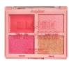 PALETA DE BLUSH E ILUMINADOR BLUSH SHINE ROSE GOLD RUBY ROSE HBM1001-1 