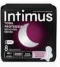 ABSORVENTE INTIMUS NOTURNO SECA COM ABAS 8 UNIDADES