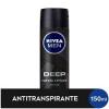DESODORANTE AEROSOL  NIVEA DEEP CARVAO ATIVADO 150 ML