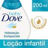 LOÇÃO HIDRATANTE DOVE BABY ENRIQUECIDA 200ML