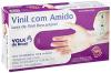 LUVA VINIL VOLK TAMANHO P COM AMIDO C/100UN 