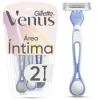 APARELHO GILLETTE VENUS INTIMA COM 2 UNIDADES