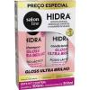 KIT SHAMPOO E CONDICIONADOR SALON LINE HIDRA CERAMIDA GLOSS 300ML 