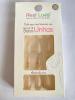UNHAS POSTICA REAL LOVE BOAS E BELAS 12UN AUTOCOLANTES BRANCA XUN400