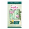 KIT SHAMPOO CONDICIONADOR SEDA BABOSA ÓLEOS 300ML