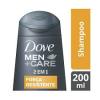 SHAMPOO DOVE 2 EM 1 FORÇA RESISTENTE MEN 200ML