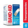 BANDAID JOHNSONS CURATIVOTRANSPARENTE 40UNIDADE