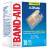BANDAID JOHNSONS CURATIVO TRANSPARENTE VARIADOS 30UNIDADES