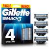 CARGA GILLETTE MACH3 BASE 4UNIDADES