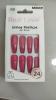 UNHAS POSTICA REAL LOVE CORES VARIADAS 24 UNIDADES UN48D