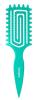 ESCOVA DE CABELO ENLACE 4058 VERDE AGUA