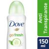 DESODORANTE DOVE AEROSOL FEMININO FRESH PEPINO 150ML