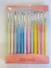 KIT PINCEL PAA UNHAS COM 12 UN REAL LOVE PIN-YJ-09