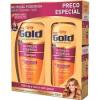 KIT SHAMPOO CONDICIONADOR NIELY GOLD NUTRIÇÃO 275ML