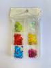 DECORACAO GLITTER CONFETES KIT C/6