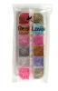 KIT DE GLITTER COLORIDO PARA UNHA 12 UNIDADES