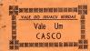 VALE CASCO R$ 1,00