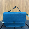 FG5- Bolsa Quadradinha M Listras Azul