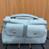 JB5- Bolsa M 2 Bolsos frente Azul