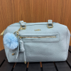 SV4- Bolsa G Pompom Azul