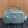 JB5- Bolsa M Fecho Botão Redondo Verde