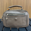 JB5- Bolsa M Fecho Botão Redondo Marrom