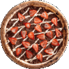 PIZZA CHOCOLATE COM MORANGO