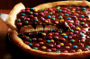 PIZZA CHOCOLATE COM M&M