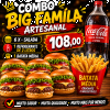 COMBO BIG FAMÍLIA ARTESANAL + 1 REFRI 2 LITROS