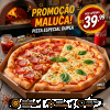 MEIA CALABRESA/ MEIA MUSSARELA