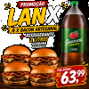4 X BACON ARTESANAL + REFRI 2 LITROS
