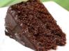 Fatia Bolo de Chocolaate