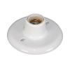 PLAFON BRANCO 100W E27- BOCAL PORCELANA