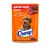 CHAMP SACHE ADULTO CARNE 85G 2023