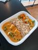 MARMITA FITNESS ESTROGONOFE DE FRANGO, ARROZ 7 GRAOS, SELET