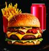 X -TUDO + FRITAS + BEBIDAS 