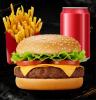 X-BURGUER + FRITAS + BEBIDAS 